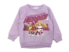 Name It lavender mist Paw Patrol sweatshirt